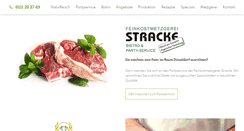 Desktop Screenshot of metzgerei-stracke.de
